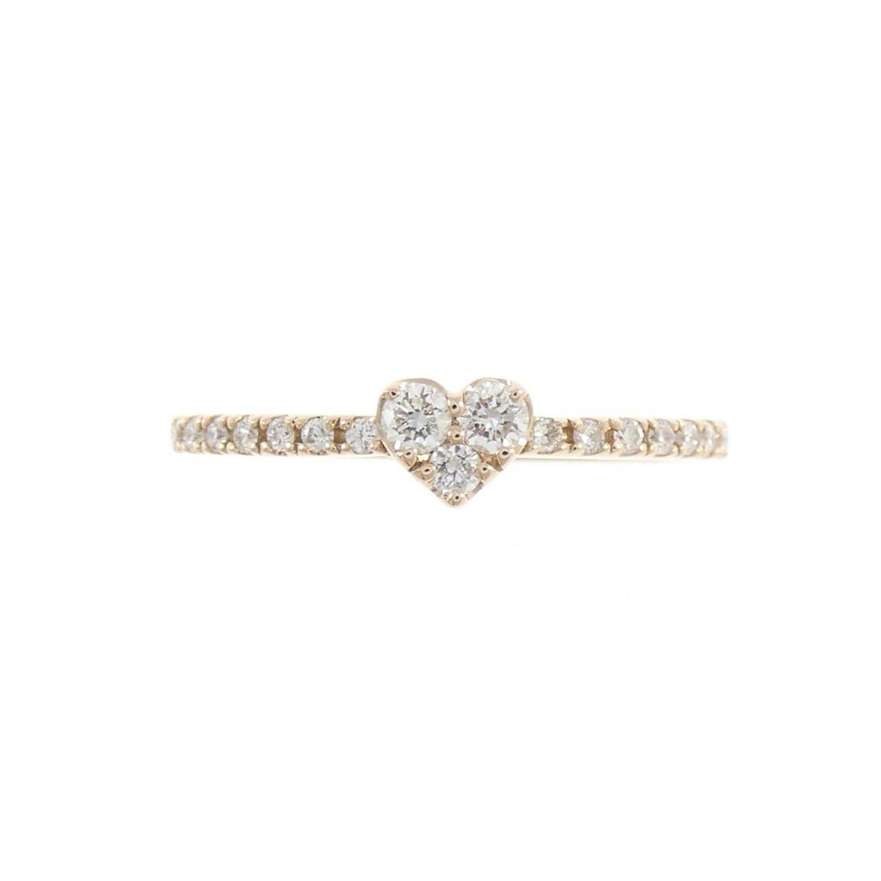 ポンテヴェキオ ハート リング 0.18CT