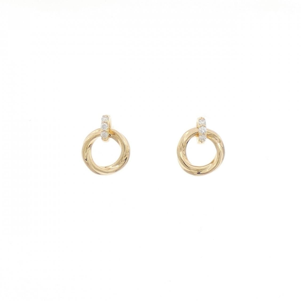 スタージュエリー ダイヤモンド ピアス 0.02CT