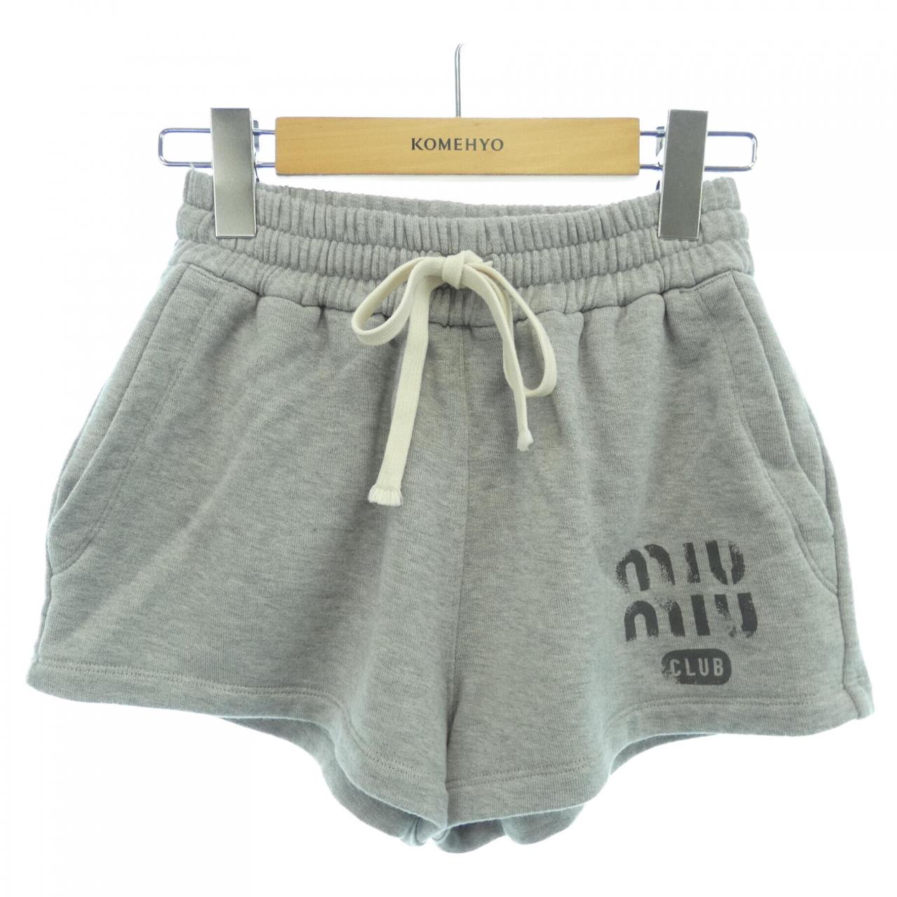 ミュウミュウ MIU MIU ショートパンツ