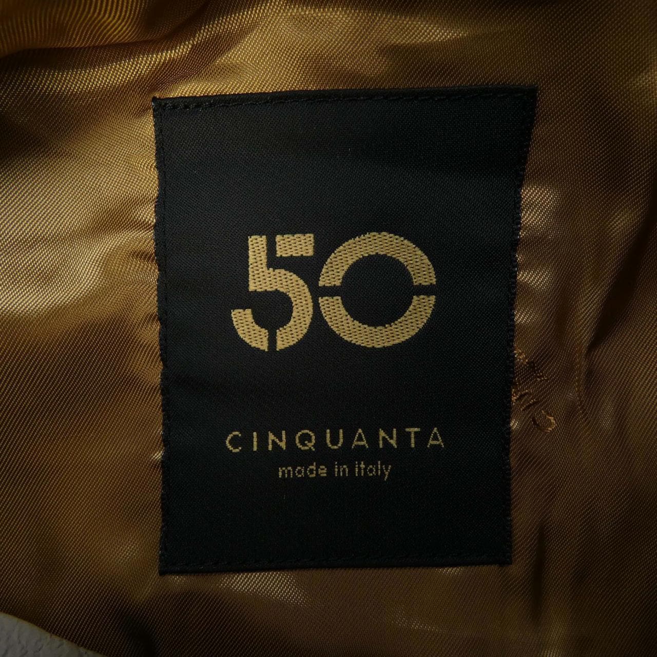 チンクアンタ Cinquanta H-502 レザーライダースジャケット