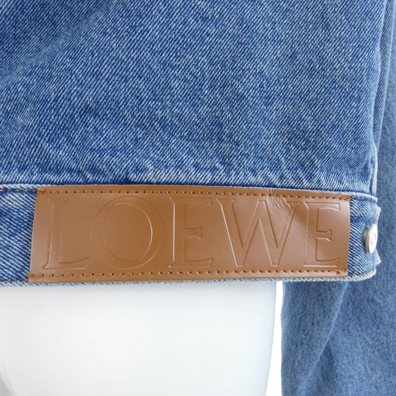 ロエベ LOEWE アナグラムジャケット ANAGRAM S359Y50X23 デニムジャケット