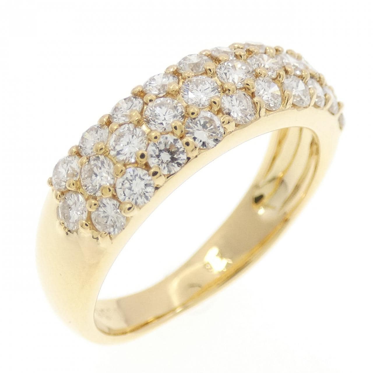 K18YG ダイヤモンド リング 1.00CT