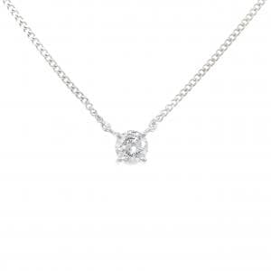PT850 ソリティア ダイヤモンド ネックレス 0.42CT