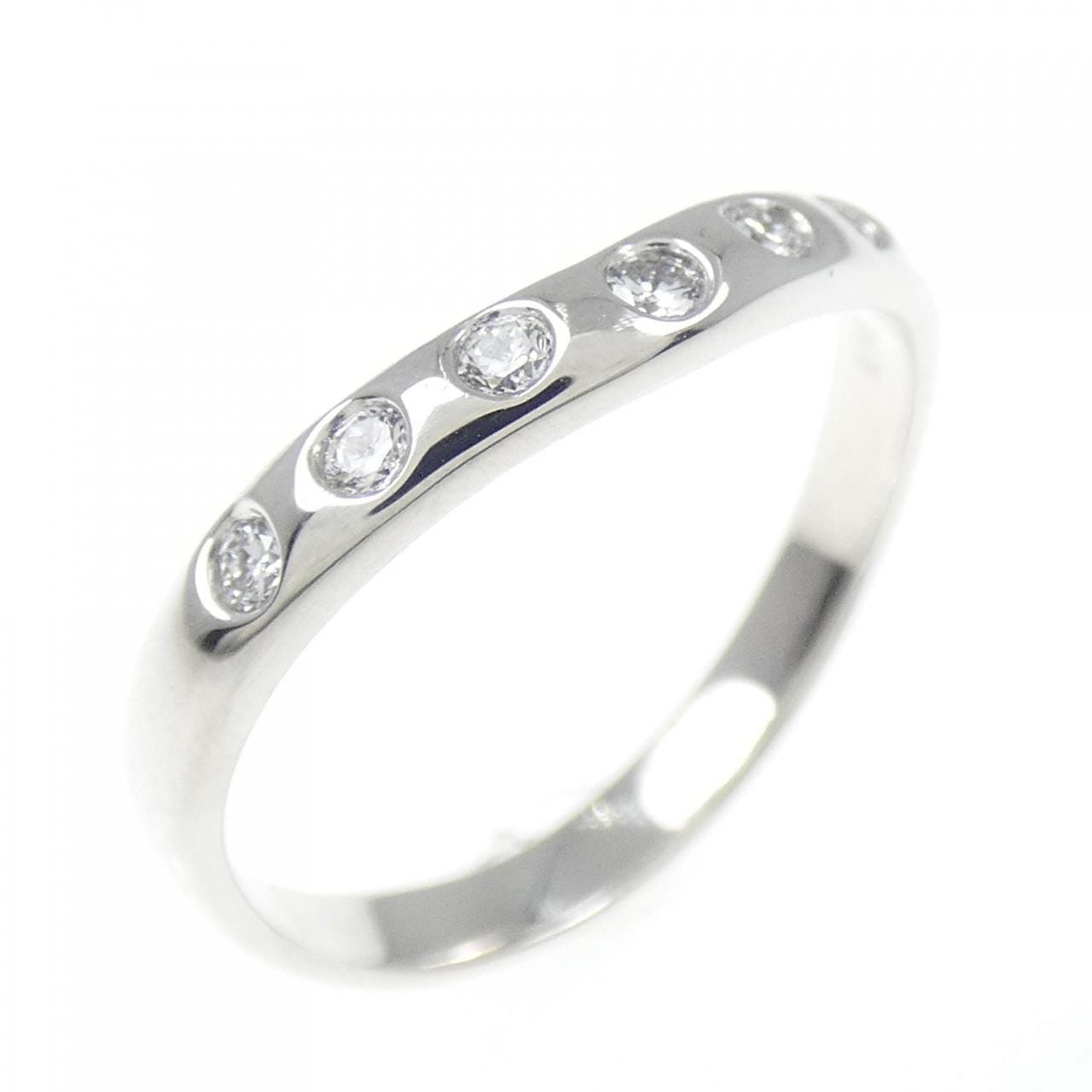 K18WG ダイヤモンド リング 0.14CT