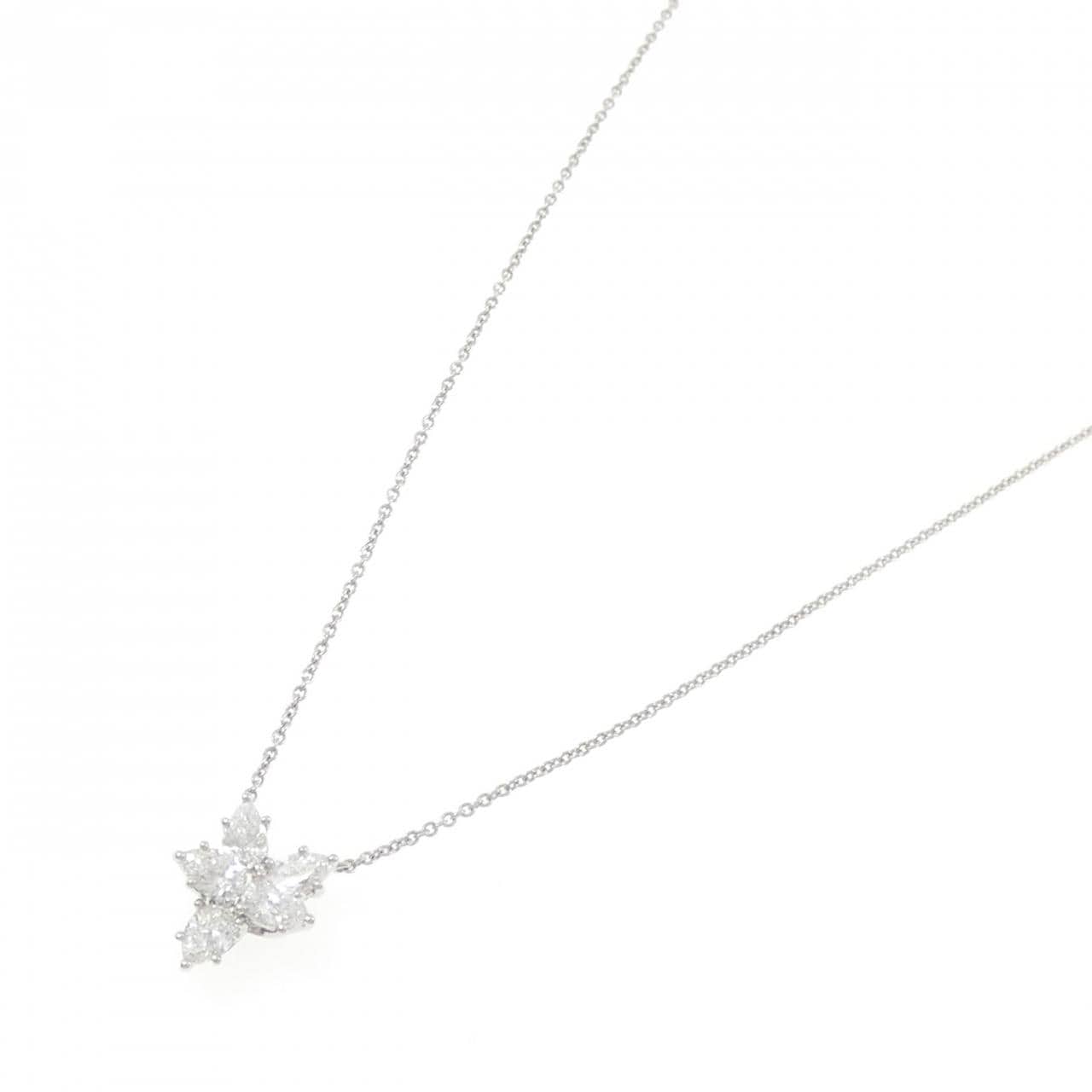 ハリーウィンストン ウィンストン クラスター スモール ネックレス 0.21CT