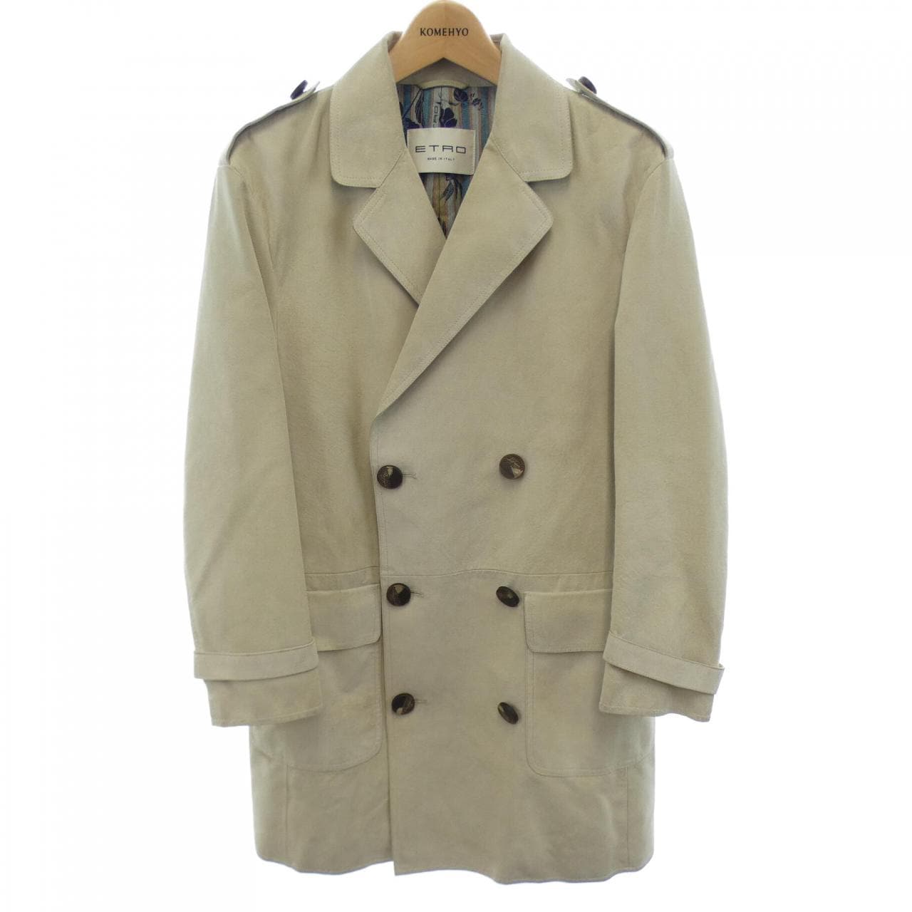 エトロ ETRO レザーコート