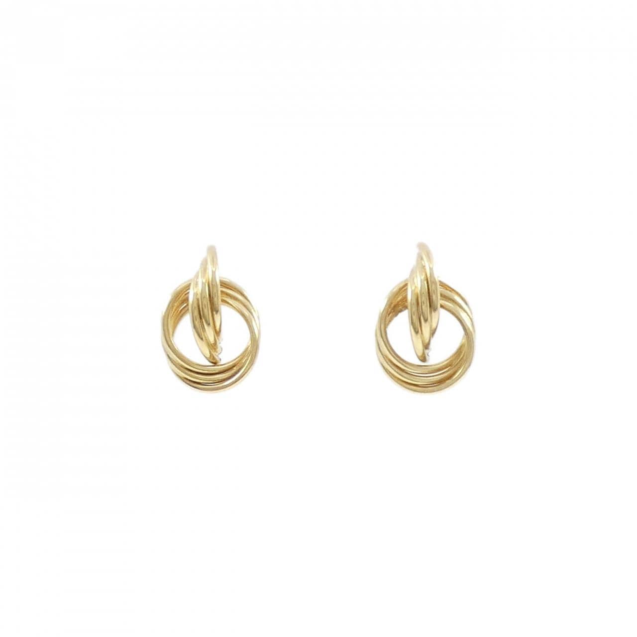 750YG/K18YG ピアス