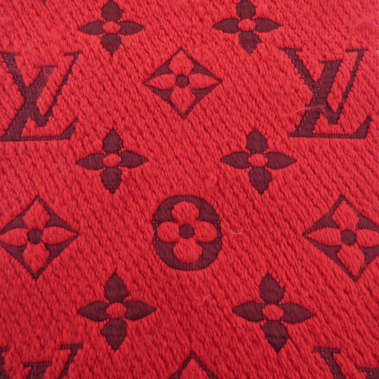 ルイヴィトン LOUIS VUITTON エシャルプ ロゴマニア M72432 MUFFLER