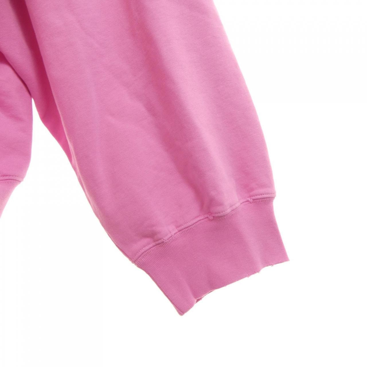バレンシアガ BALENCIAGA DESTROYED LOGO PRINT HOODIE 729361 TNVL2 UNISEX パーカー