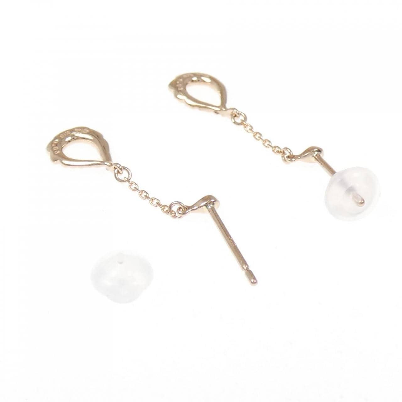 スタージュエリー ダイヤモンド ピアス 0.06CT