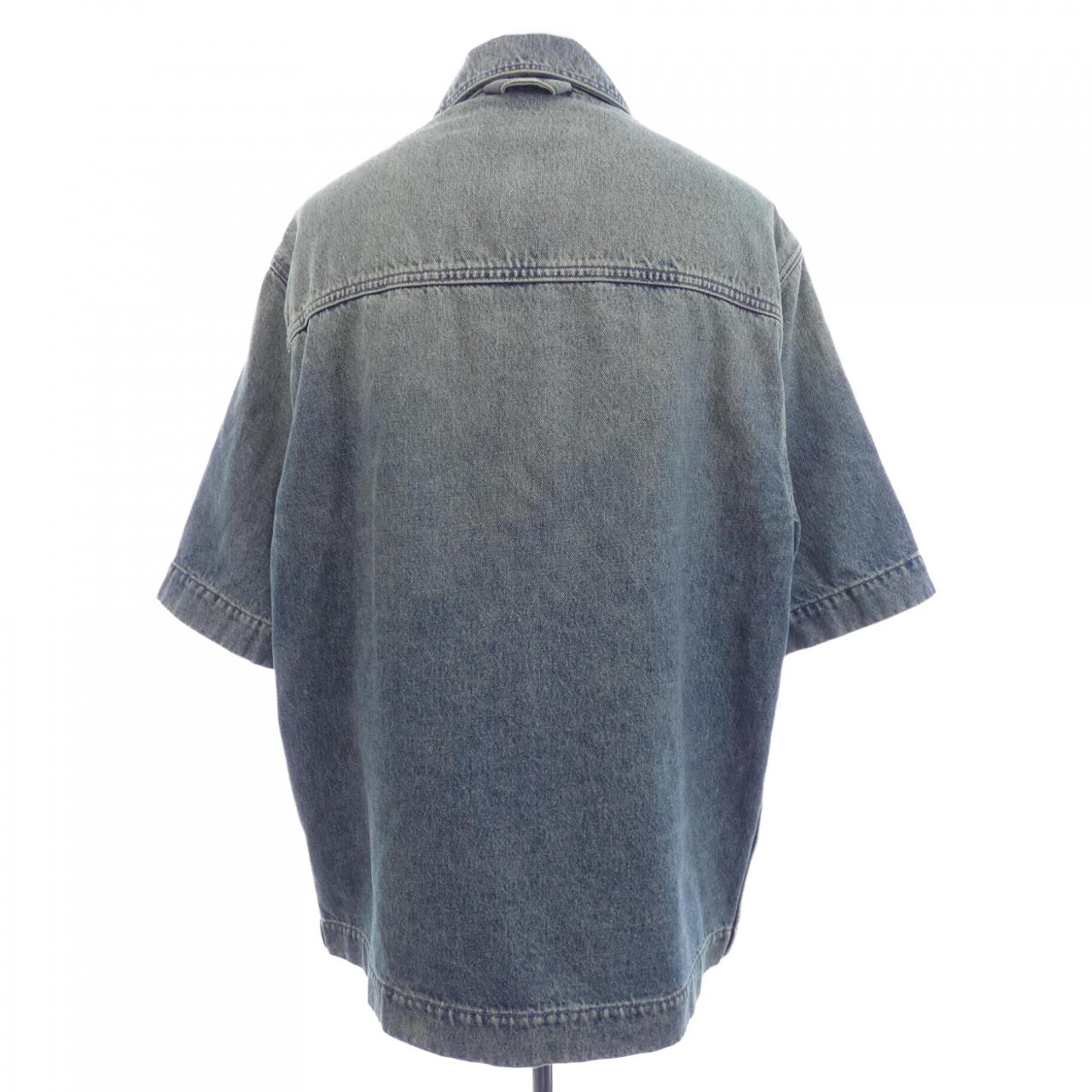 ルイヴィトン LOUIS VUITTON ショートスリーブデニムワークウエアシャツ HOS46WY38 デニムジャケット