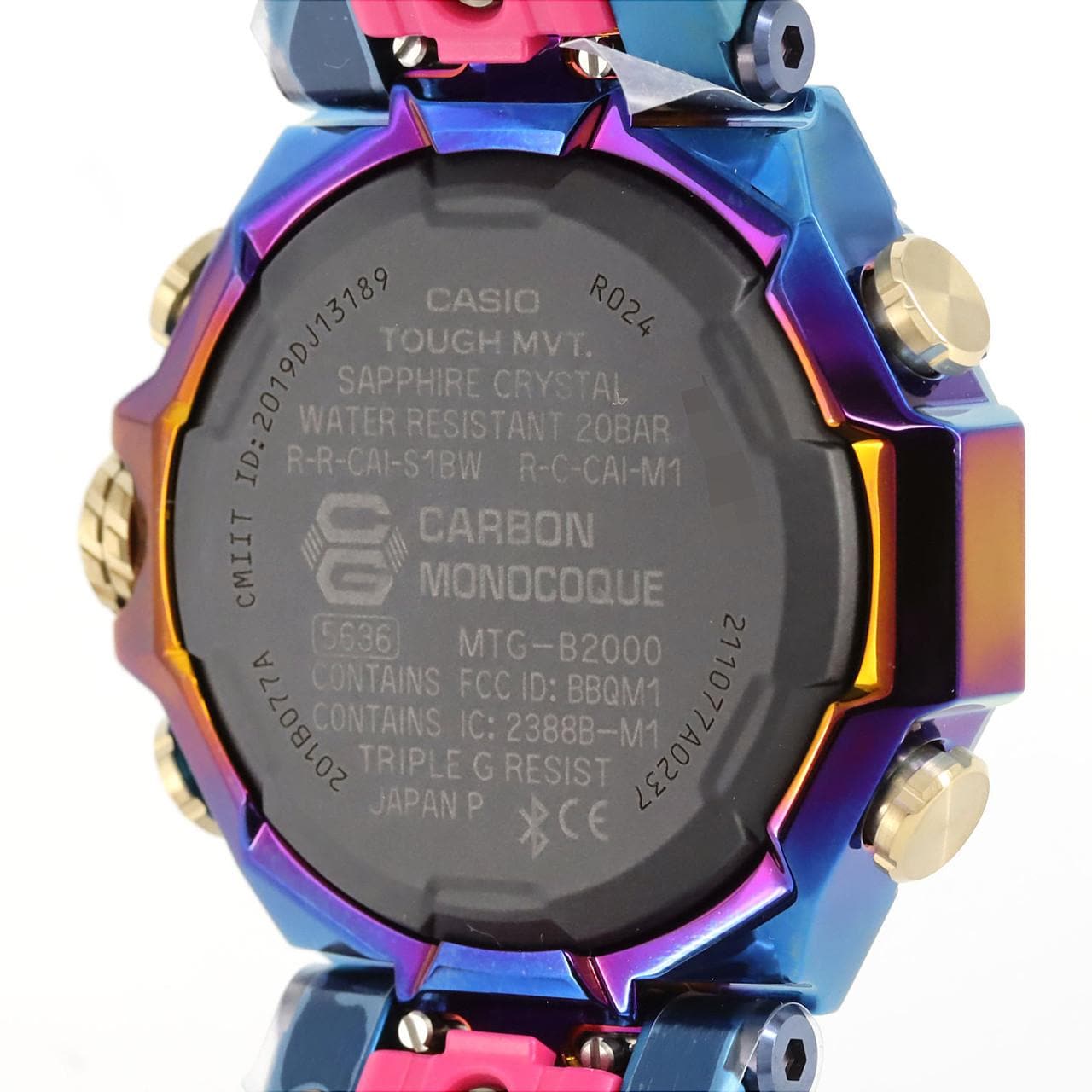 カシオ G-SHOCK･MT-G 電波時計 MTG-B2000PH-2AJR SS ソーラークォーツ