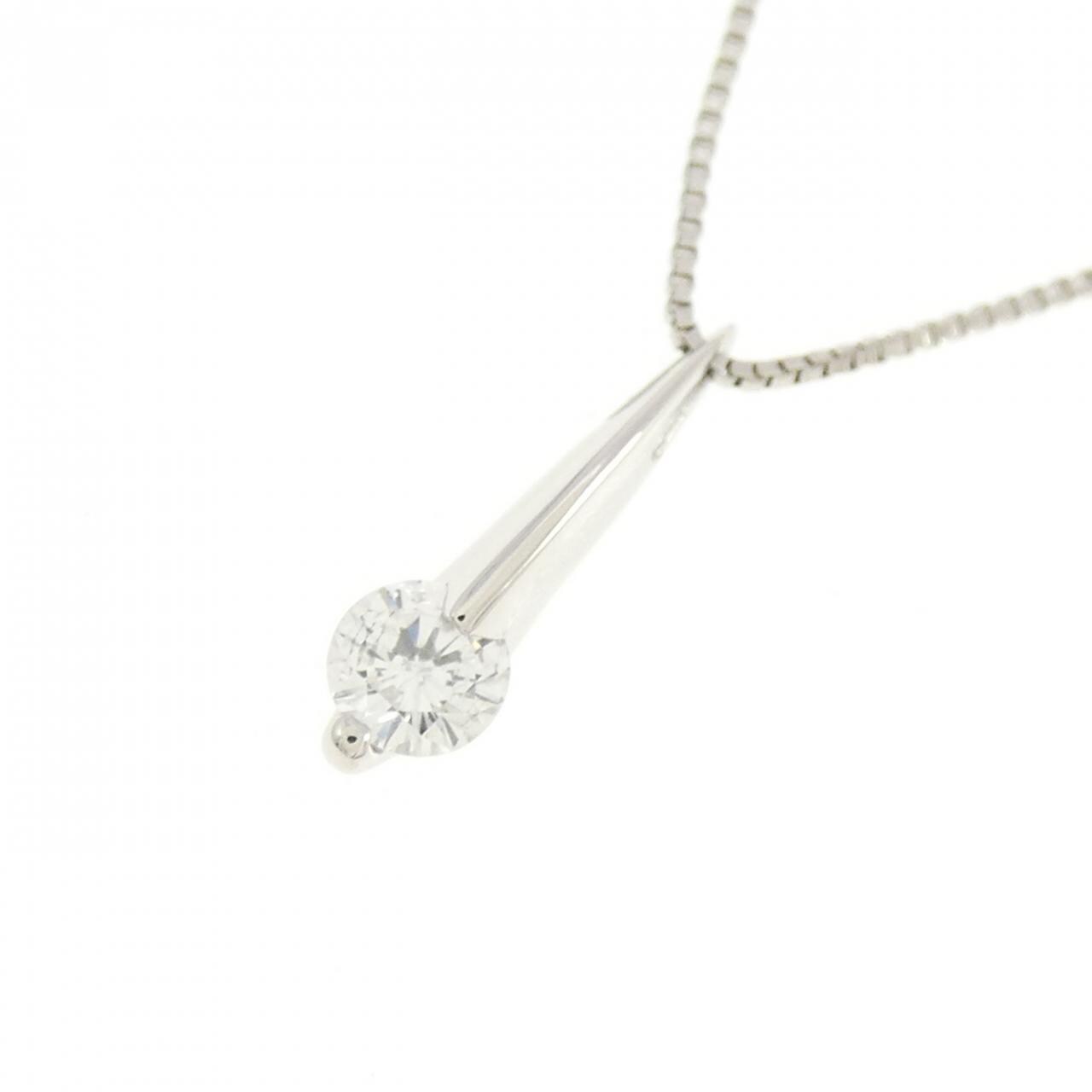 PT900/PT850 ダイヤモンド ネックレス 0.177CT