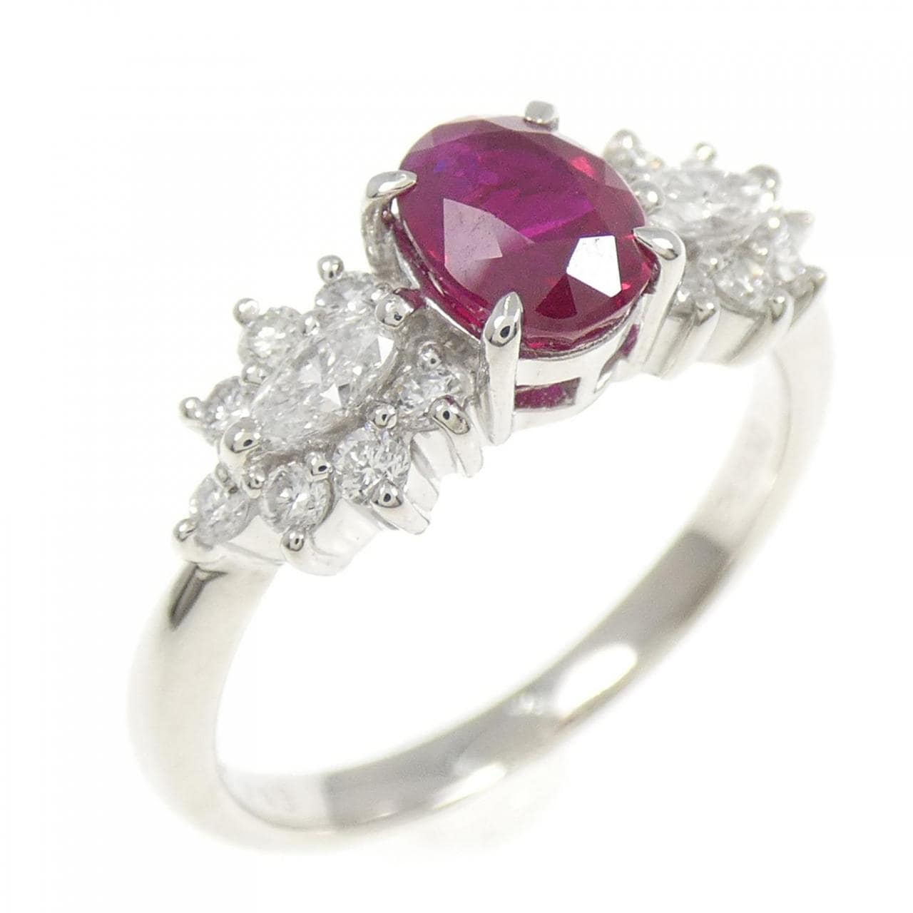 PT900 ルビー リング 1.086CT