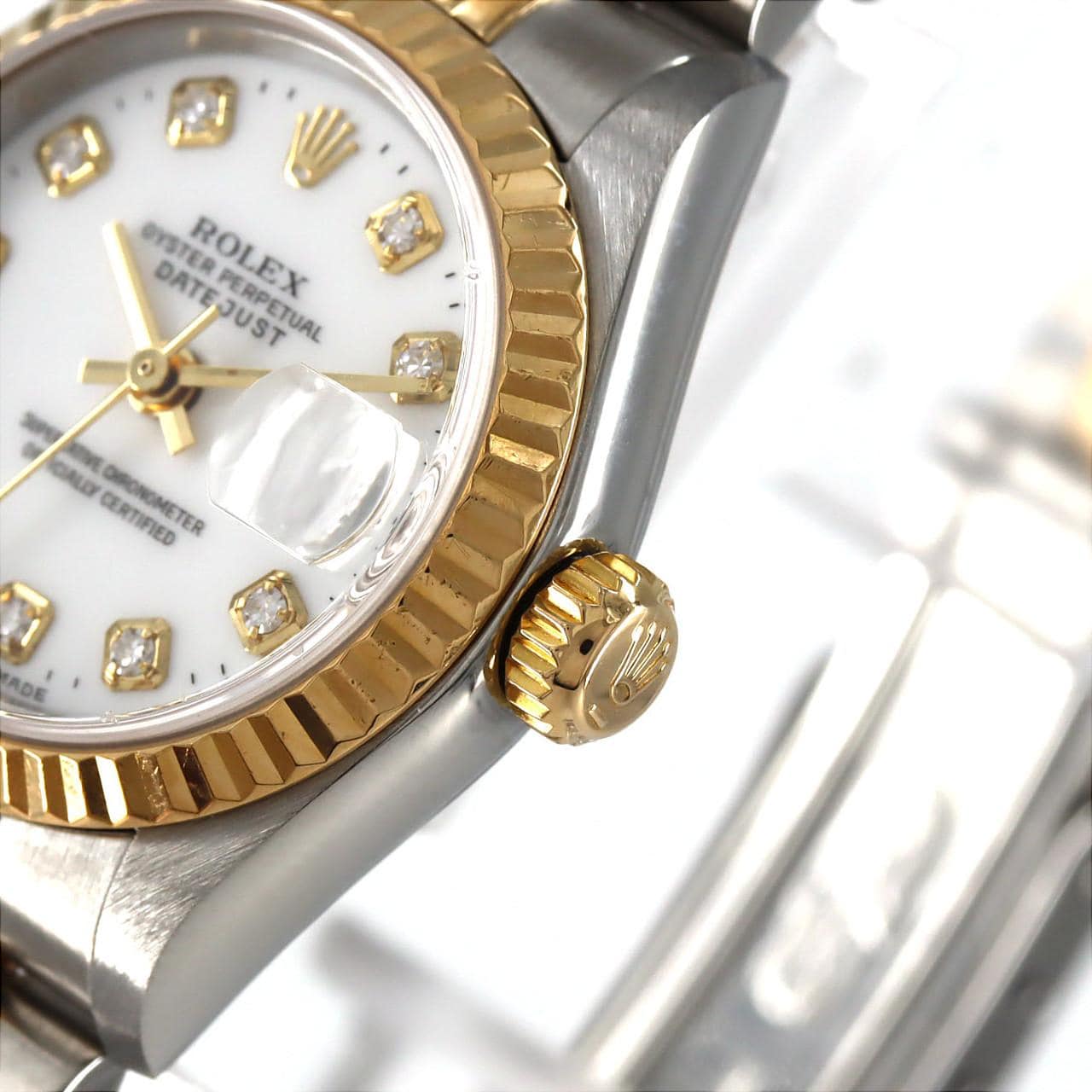 ロレックス デイトジャスト 79173G SSxYG 自動巻 K番