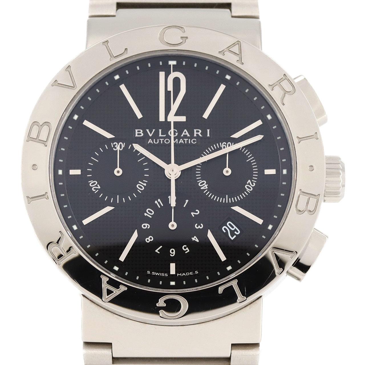 BVLGARI BVLGARI BVLGARI計時碼錶 BB42SSCH/BB42BSSDCH/AT SS自動上弦