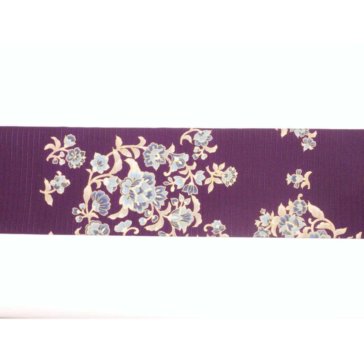 【未使用品】夏名古屋帯　絽塩瀬染帯　全通柄【岡重】