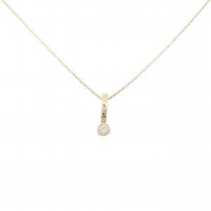 750YG/K18YG ダイヤモンド ネックレス 0.186CT