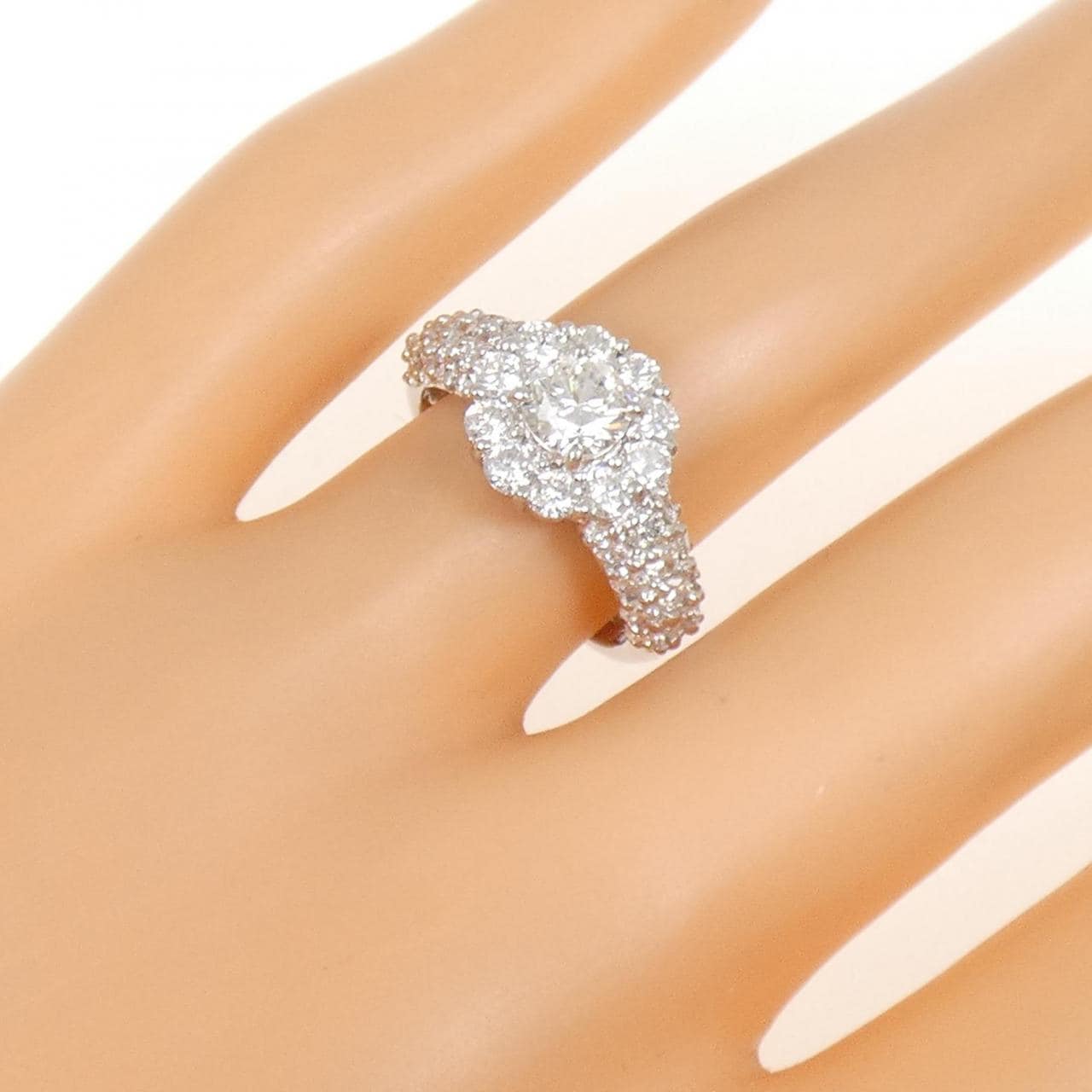 PT900 ダイヤモンド リング 0.51CT