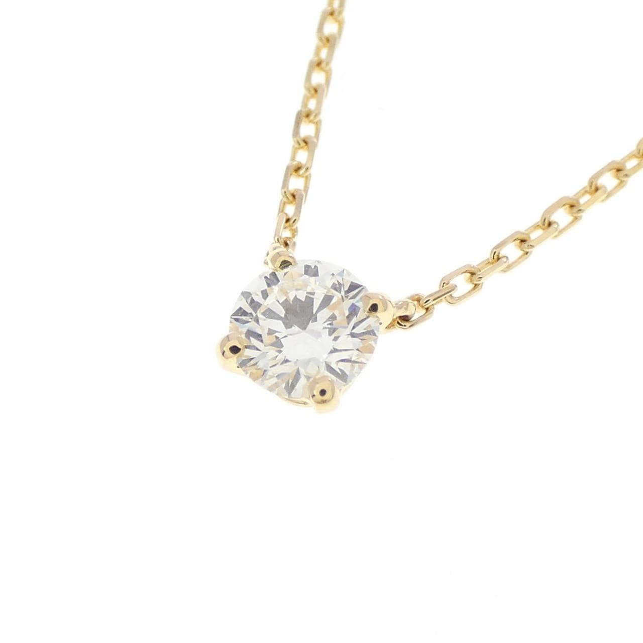 カルティエ 1895 ネックレス 0.26CT H VVS2 EXT
