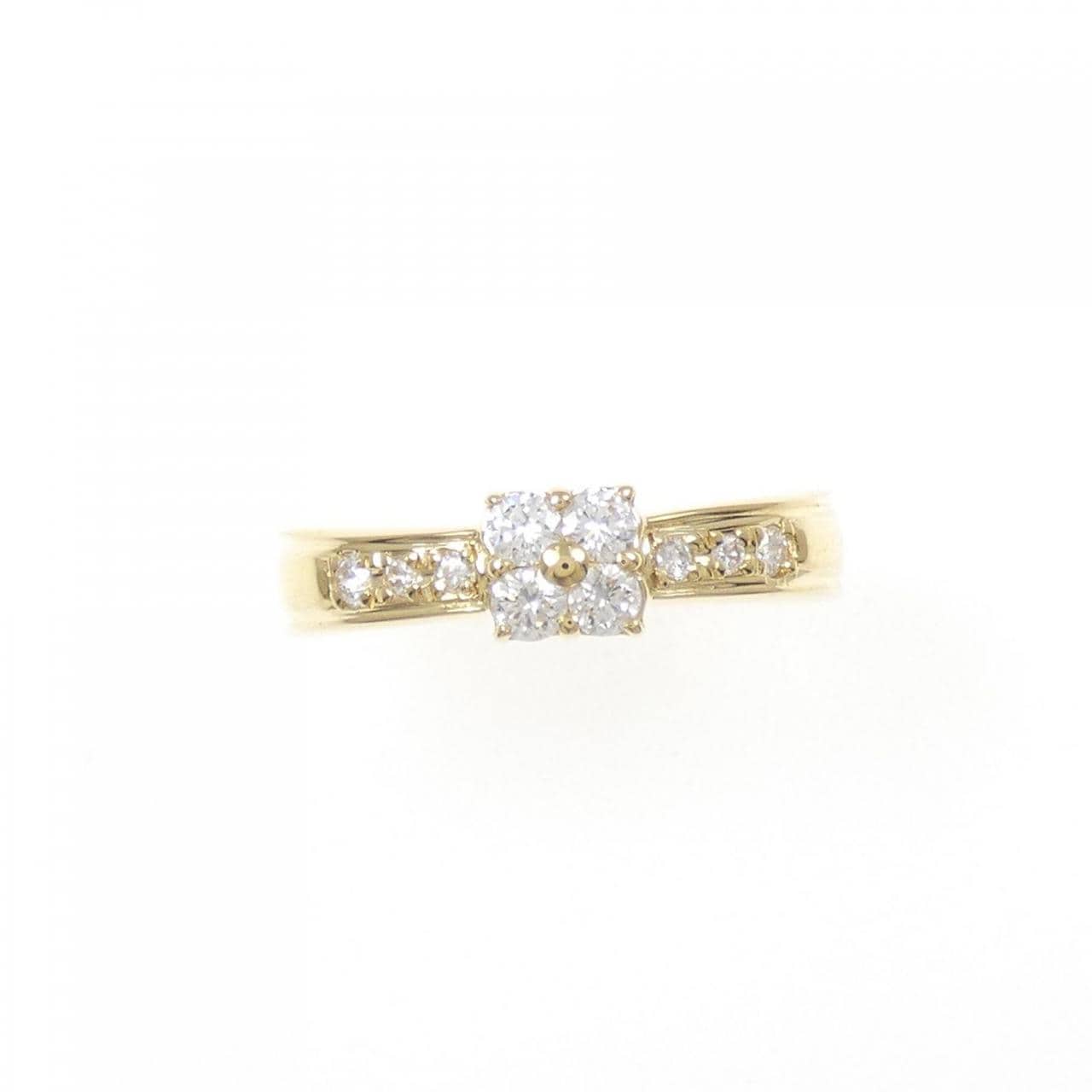 750YG ダイヤモンド リング 0.25CT