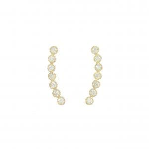 【リメイク】K18YG ダイヤモンド ピアス 0.20CT
