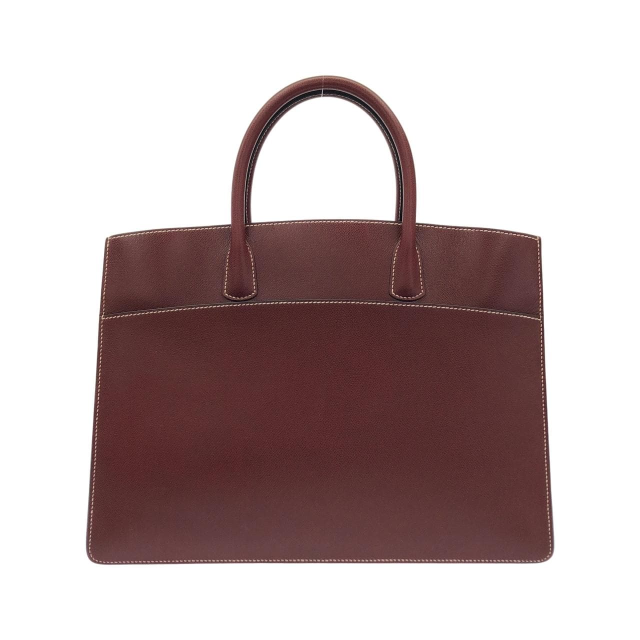 【ヴィンテージ】エルメス ホワイト バス GM バッグ