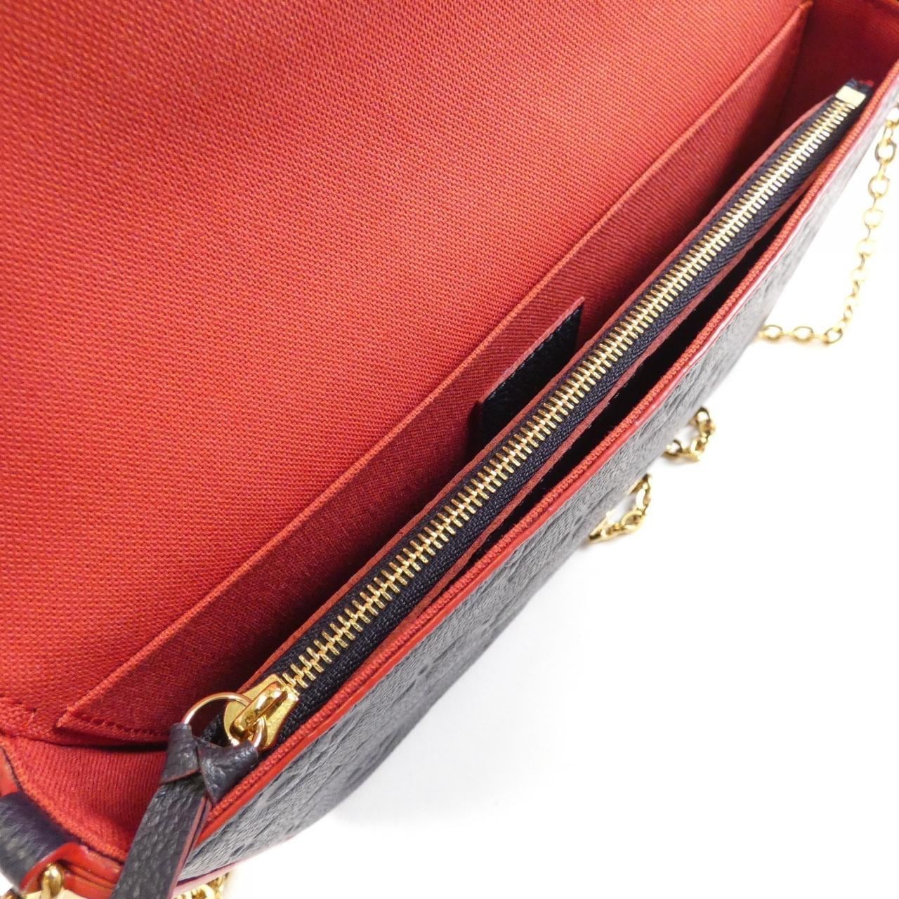 LOUIS VUITTON Monogram Empreinte Félicie M64099 單肩包