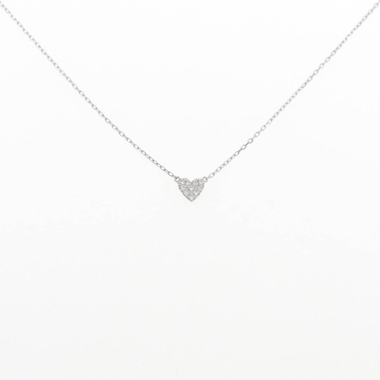 アーカー ハートパヴェ ネックレス 0.05CT