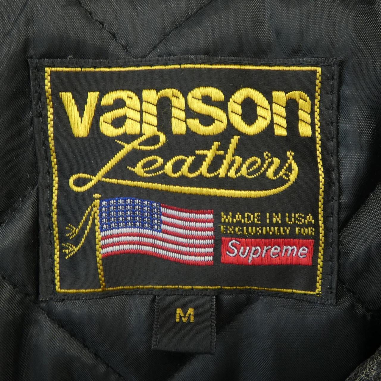 シュプリーム SUPREME VANSON レザージャケット