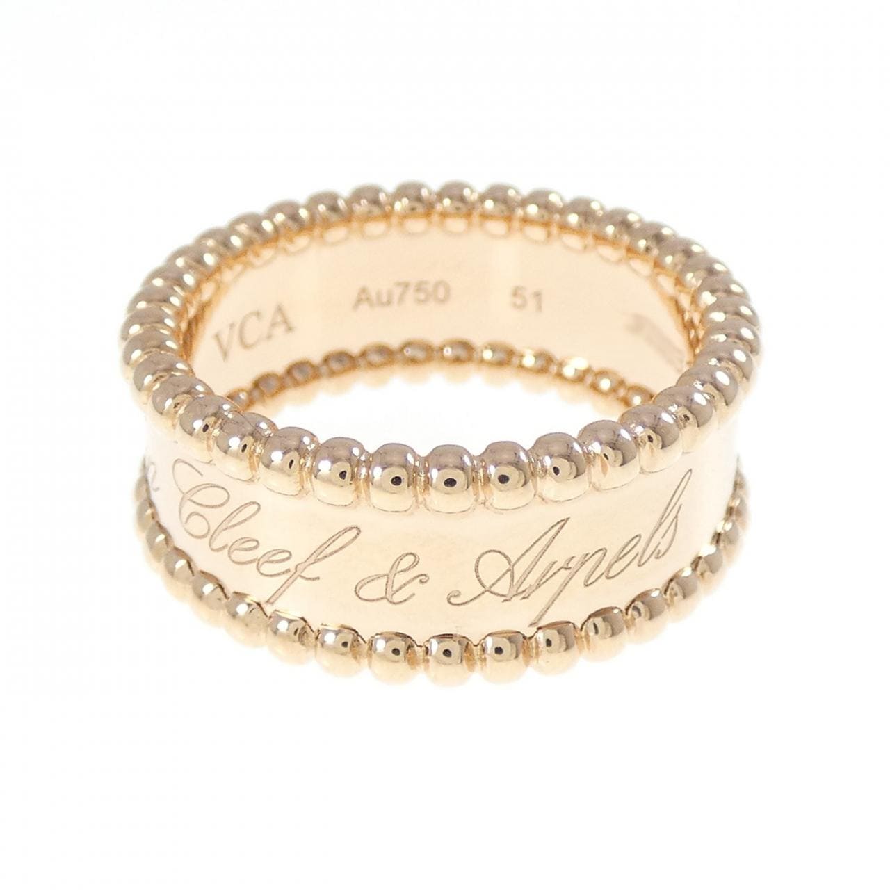 ヴァンクリーフ&アーペル ペルレ シニアチュール リング