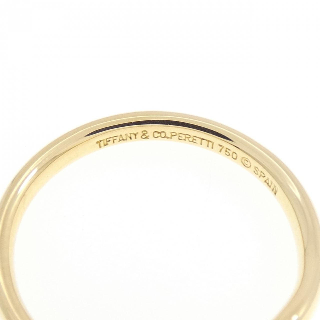 ティファニー カーブド リング