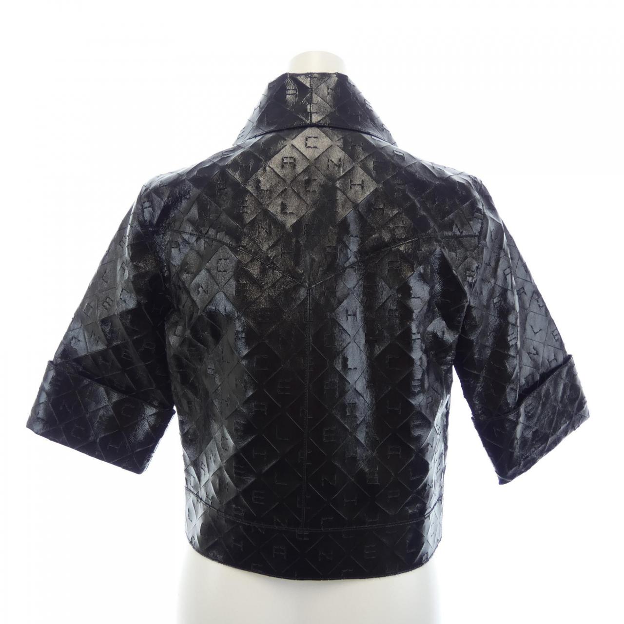 シャネル CHANEL P56460C00328 17S レザージャケット