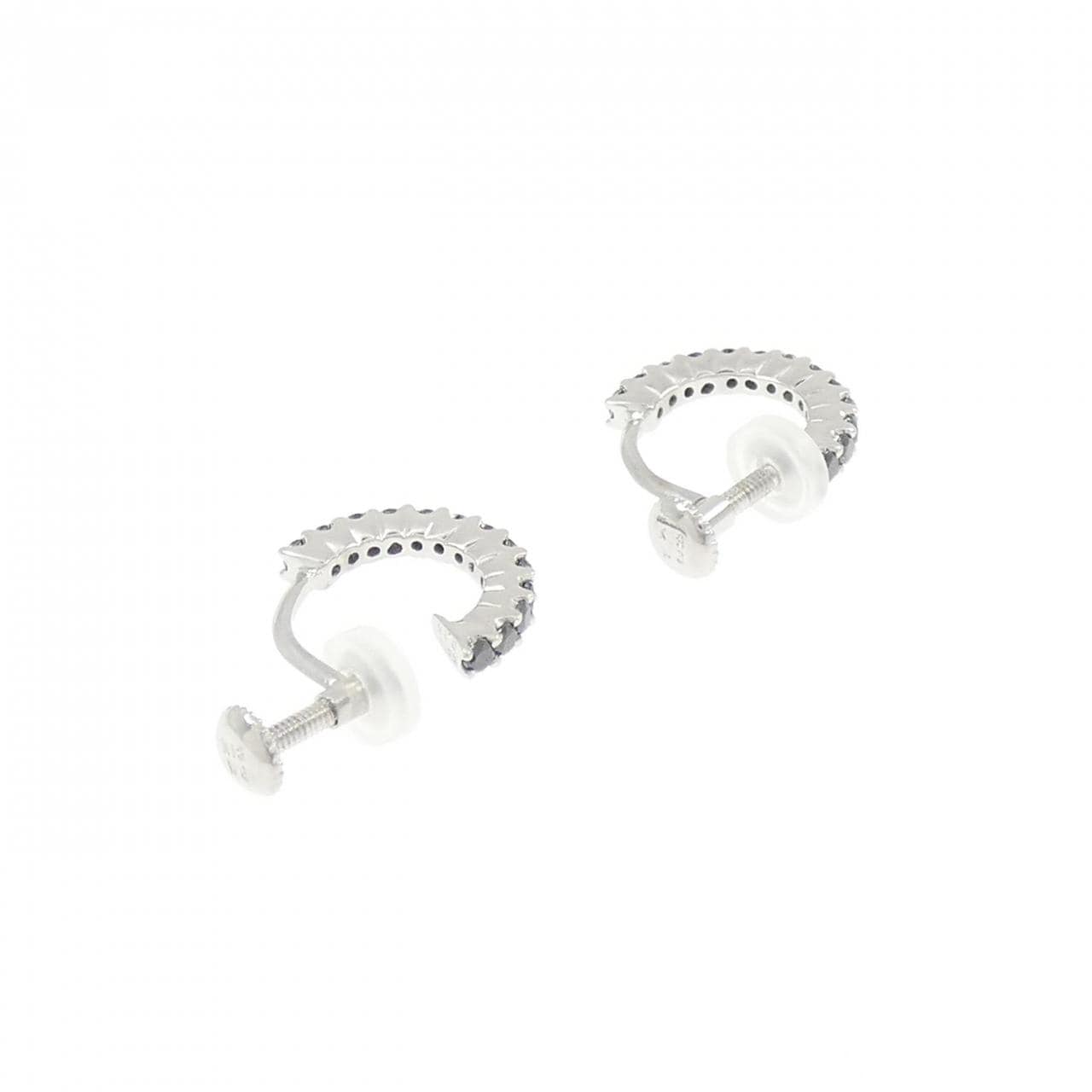 K18WG ダイヤモンド イヤリング 0.50CT