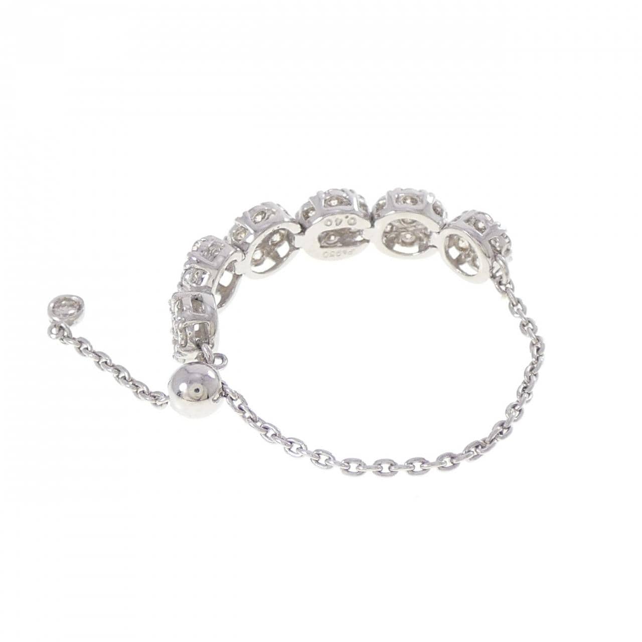 PT950 ダイヤモンド リング 0.40CT