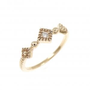 エテ ダイヤモンド ピンキー リング 0.01CT