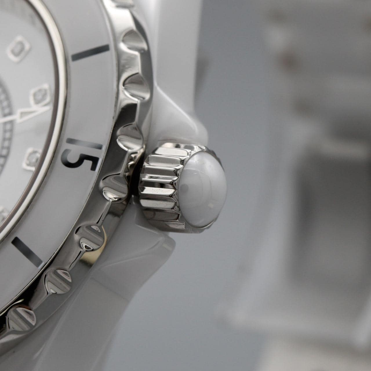 シャネル J12 33mmセラミック･12P H1628 セラミック クォーツ