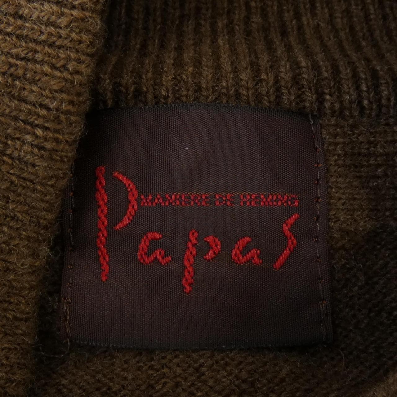 パパス Papas D0454KKSW010 ニット