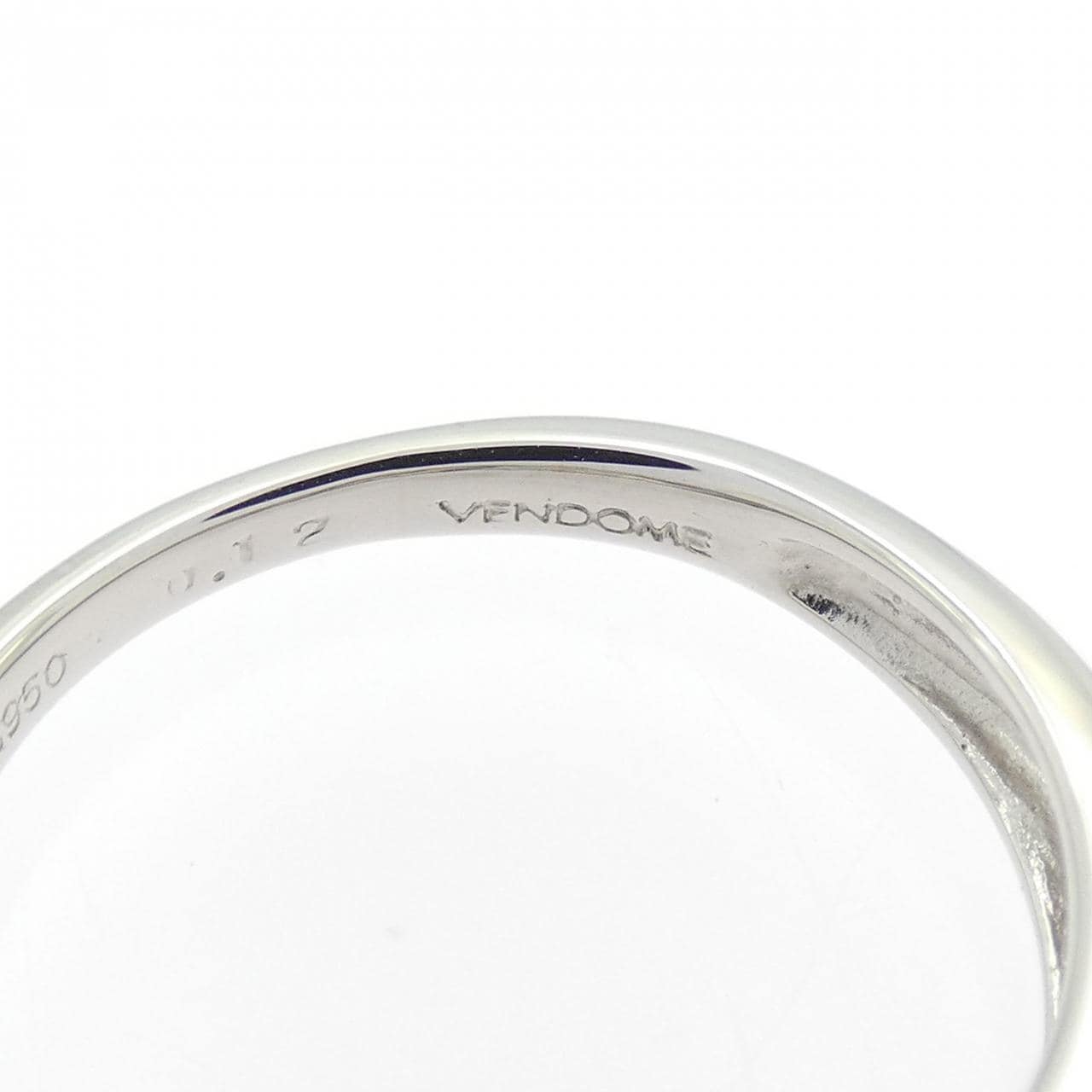 ヴァンドーム ダイヤモンド リング 0.12CT