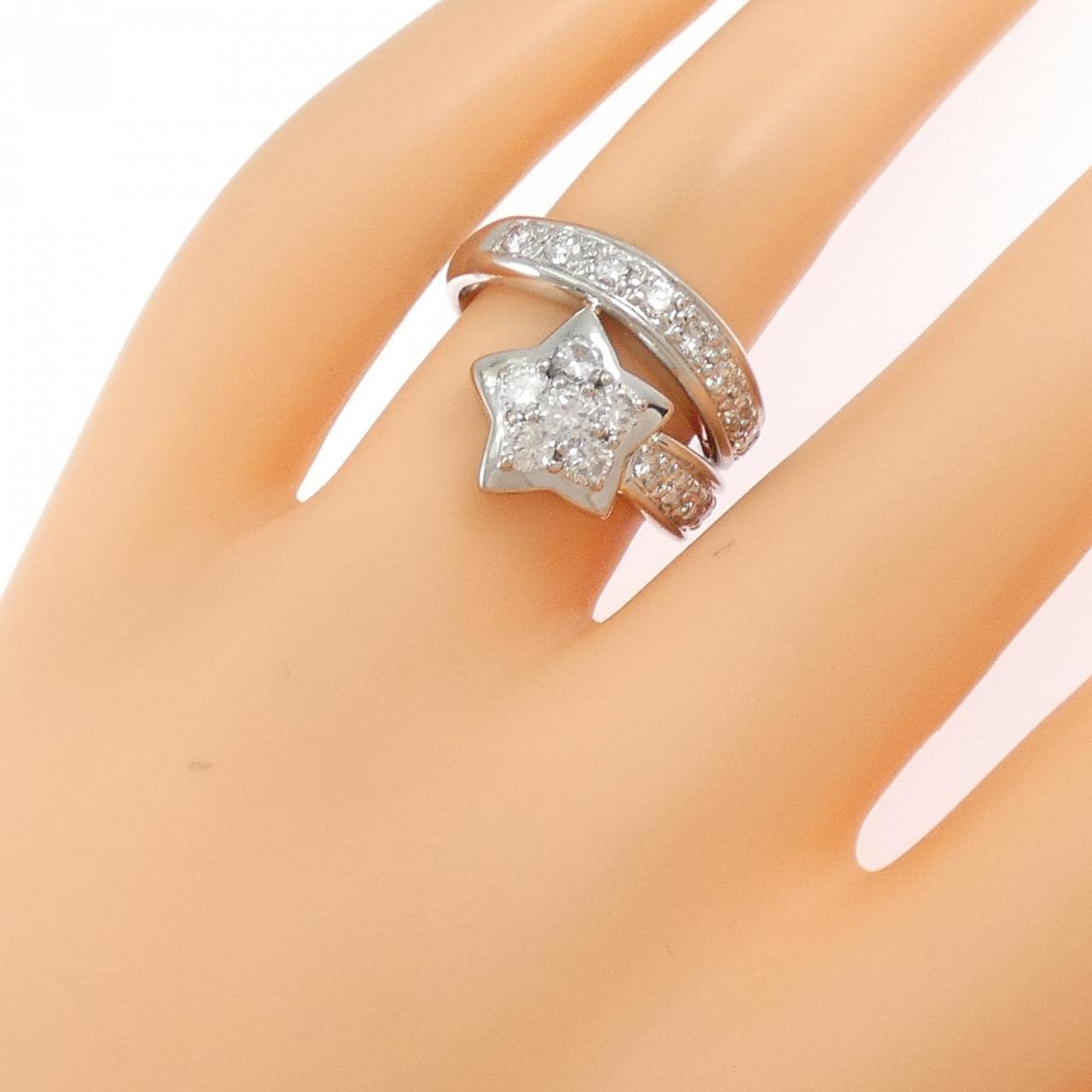 PT900 スター ダイヤモンド リング 1.19CT