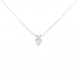 K18WG ダイヤモンド ネックレス 0.210CT
