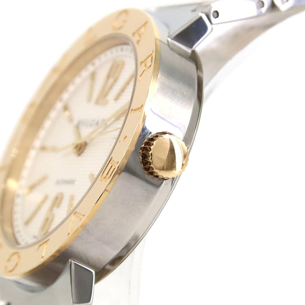 ブルガリ ブルガリブルガリ コンビ BB38SGAUTO/BB38WSGD SSxYG 自動巻