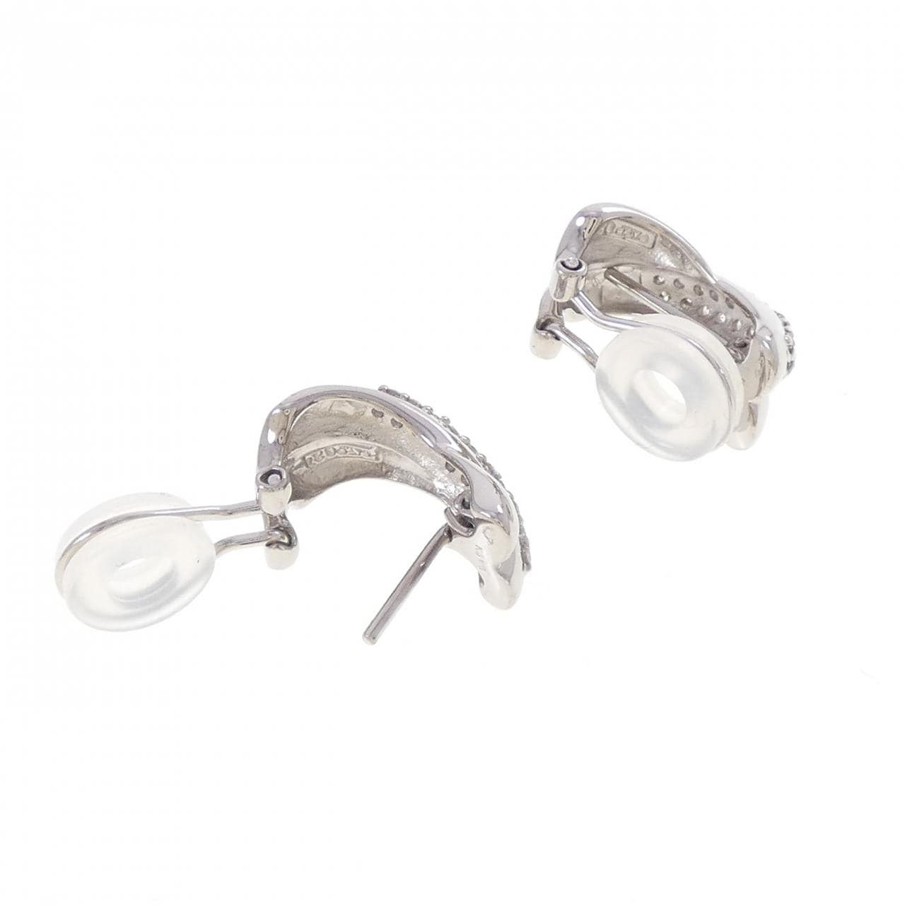 K18WG ダイヤモンド ピアス/イヤリング 0.41CT
