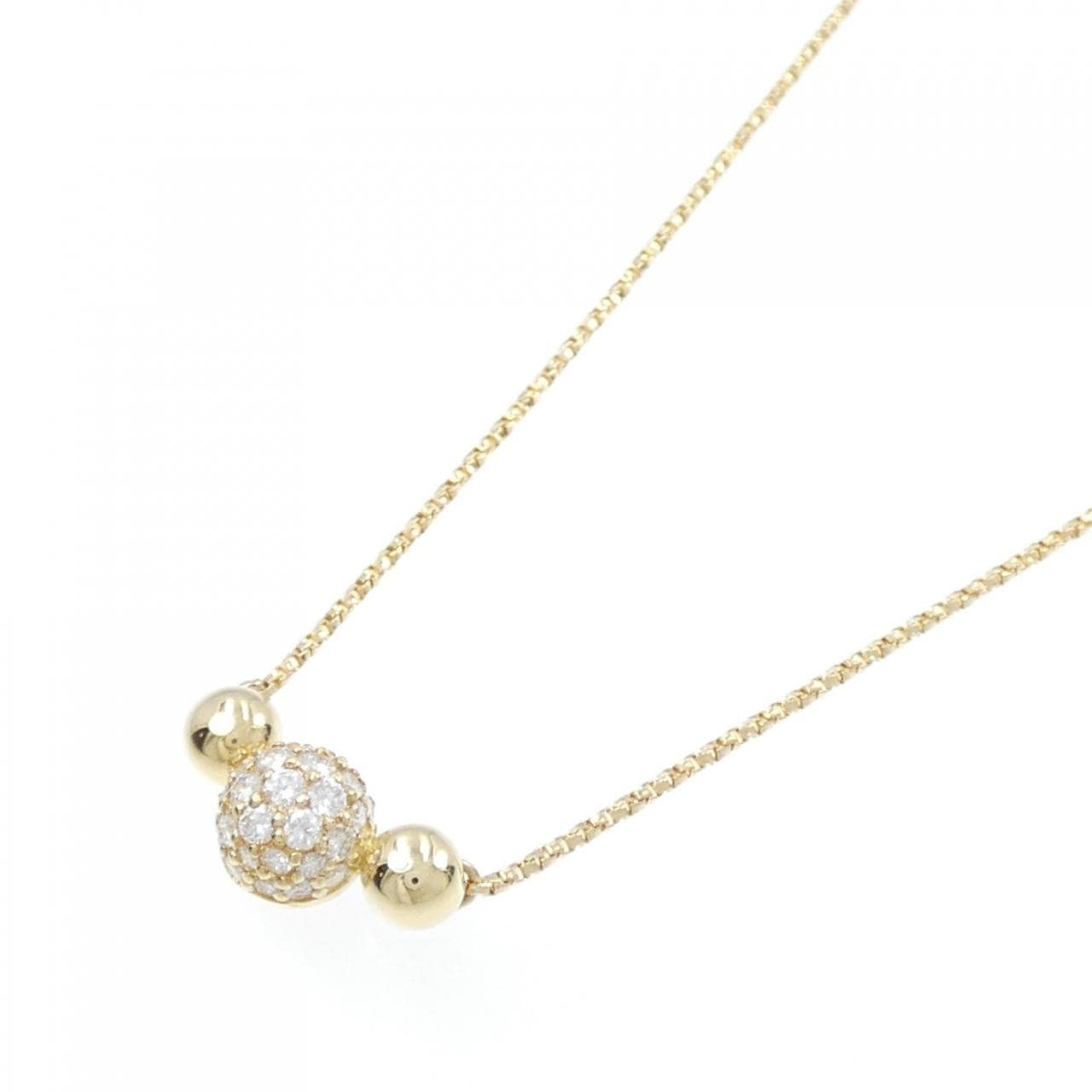 コメ兵｜K18YG ダイヤモンド ネックレス 0.32CT｜ジュエリー