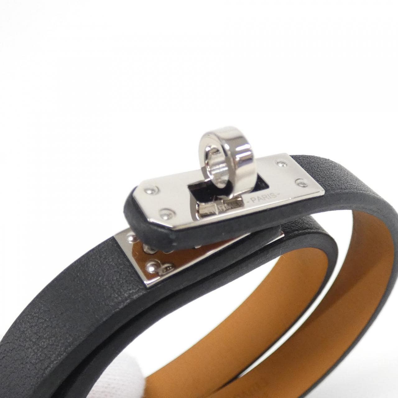 HERMES Mini Kelly Double Tour 081182CK Bracelet