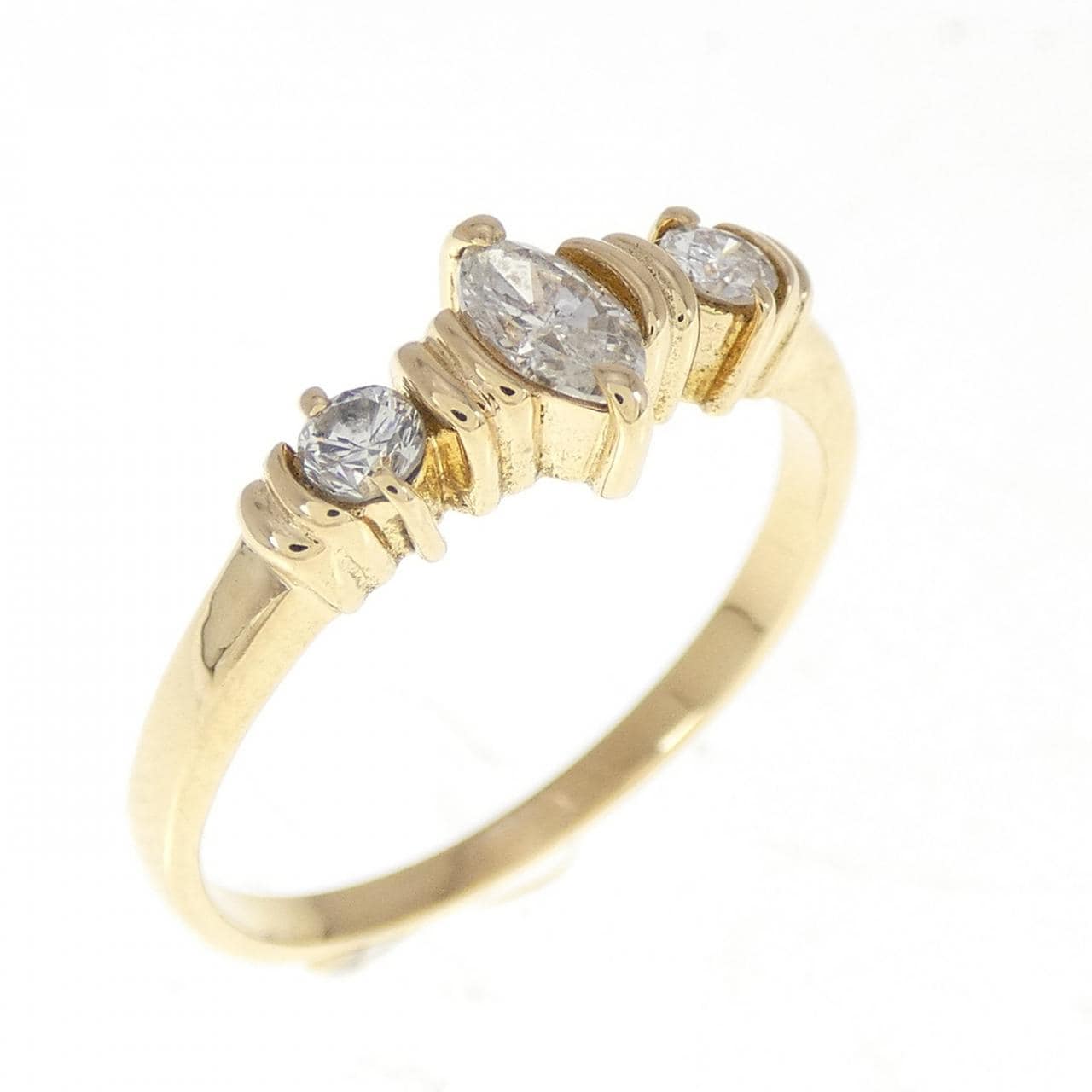 K18YG ダイヤモンド リング 0.30CT
