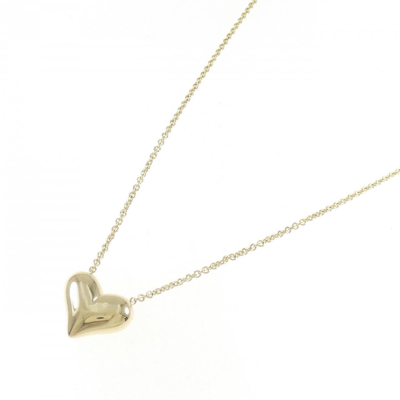 TIFFANY pinched heart necklace