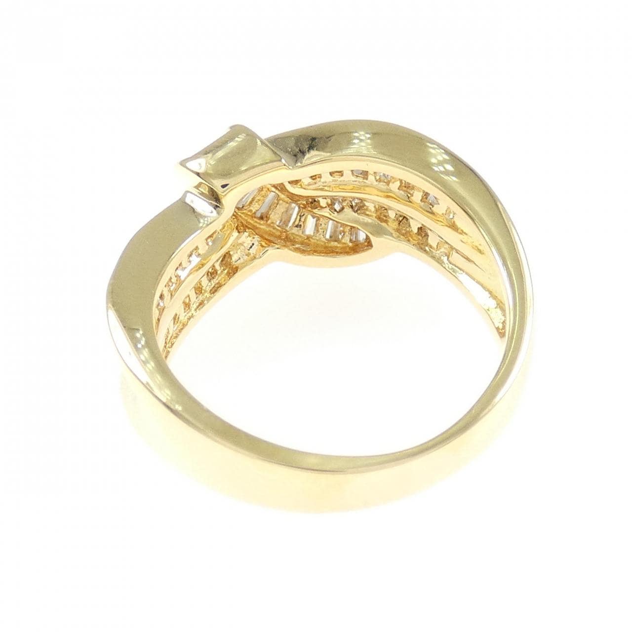 K18YG ダイヤモンド リング 1.03CT