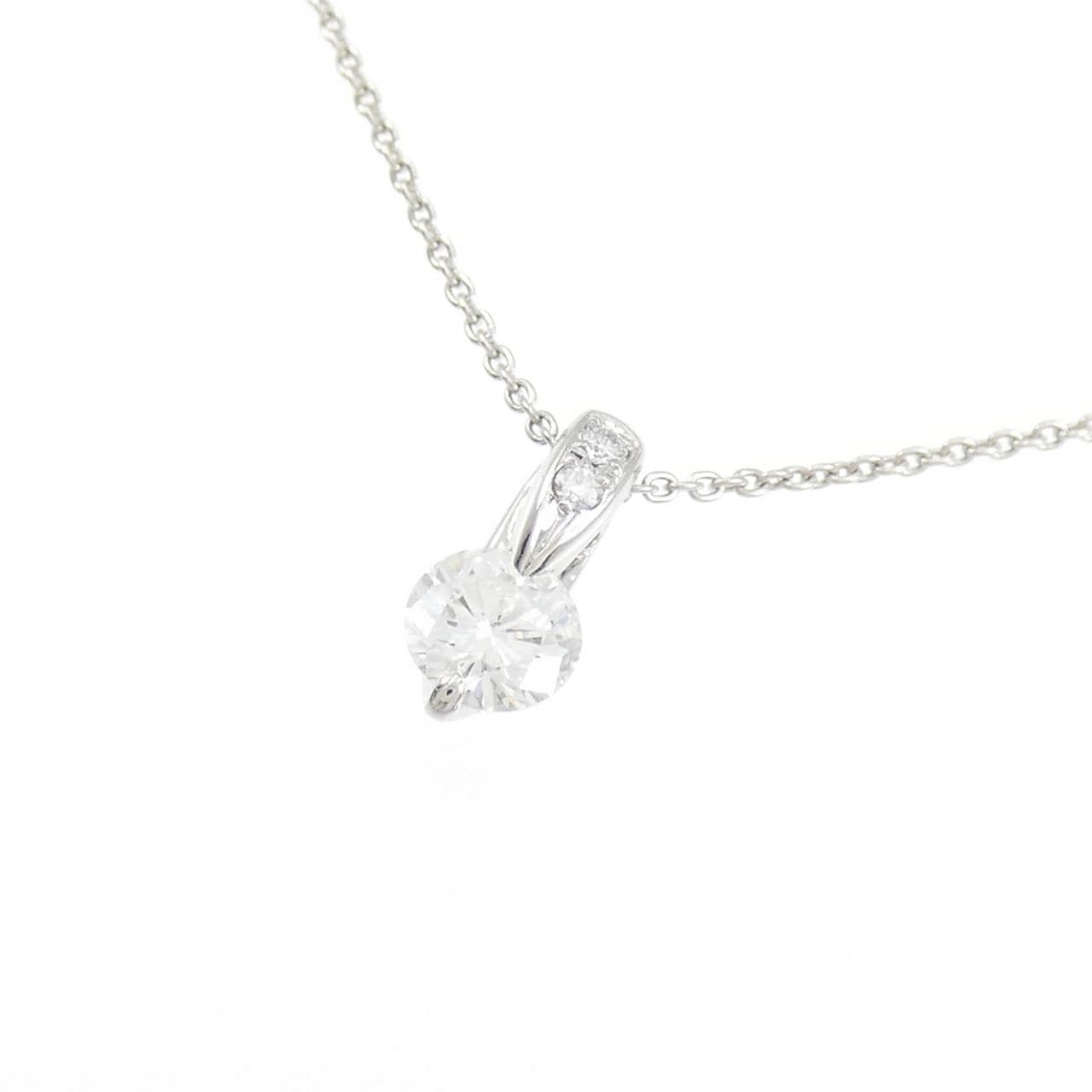 【リメイク】PT900/PT850 ダイヤモンド ネックレス 0.345CT E SI1 VG