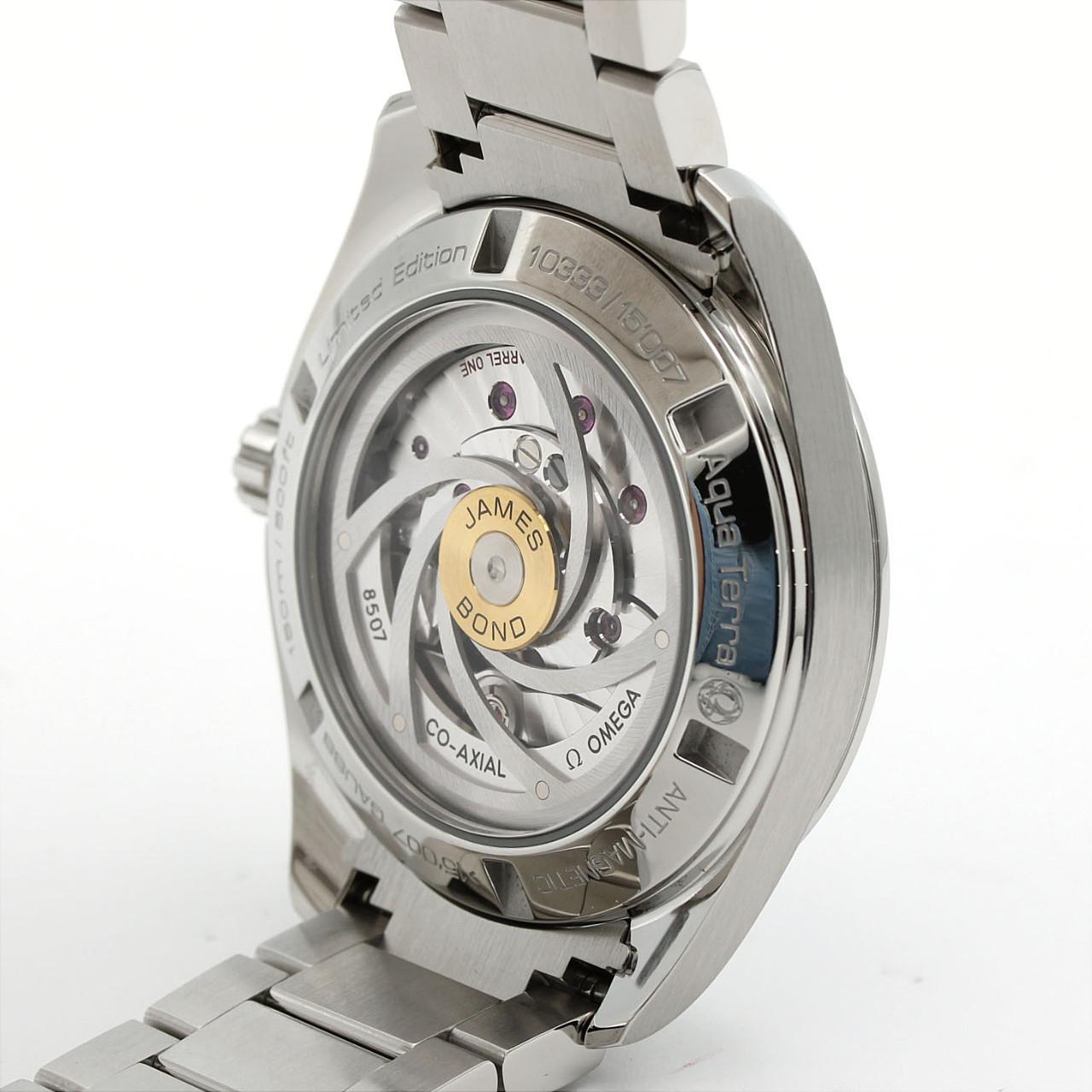 オメガ シーマスターアクアテラ･ジェームズ･ボンド"007 LIMITED" 231.10.42.21.03.004 SS 自動巻